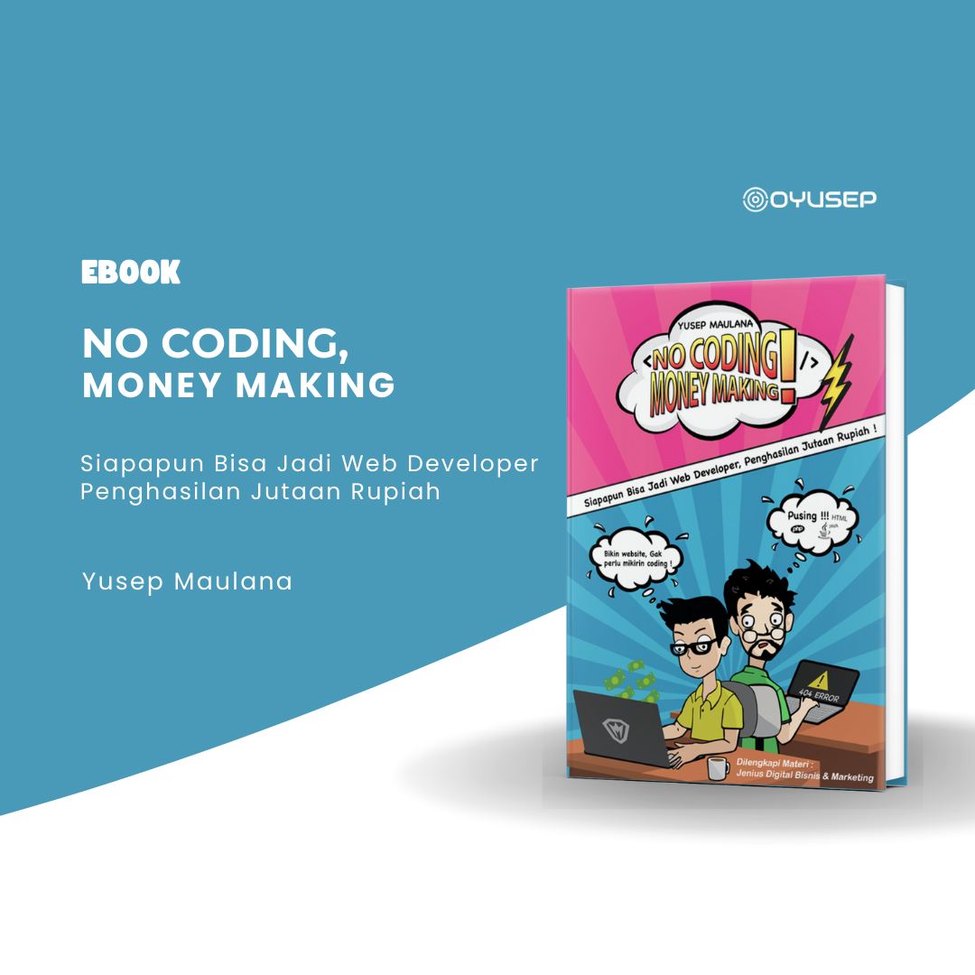 (E-Book) Belajar Web WordPress : No Coding, Money Making Siapapun Bisa Jadi Web Developer